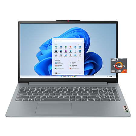 $279*:Lenovo IdeaPad Slim 3i Laptop: Ryzen 5 7520U, 15.6" FHD Touch, 8GB, 512GB at Walmart