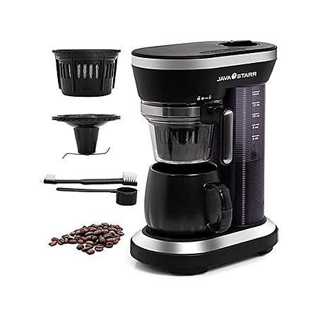 JAVASTARR Grind and Brew Coffee Maker $37.99 + Free Shipping w/ Prime