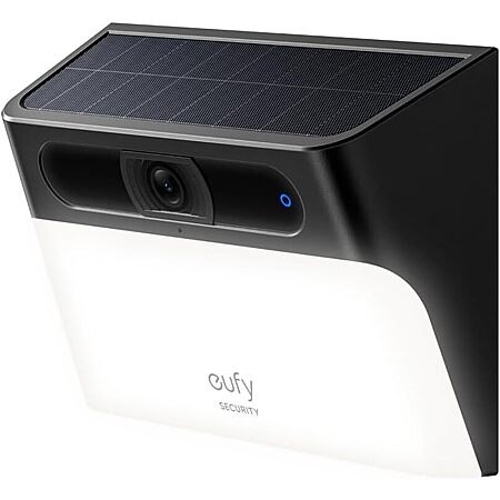 $46.39*:Refurbished eufy Security S120 2K Solar Wall Light Wireless Outdoor Security Camera + Free Shipping at ebay