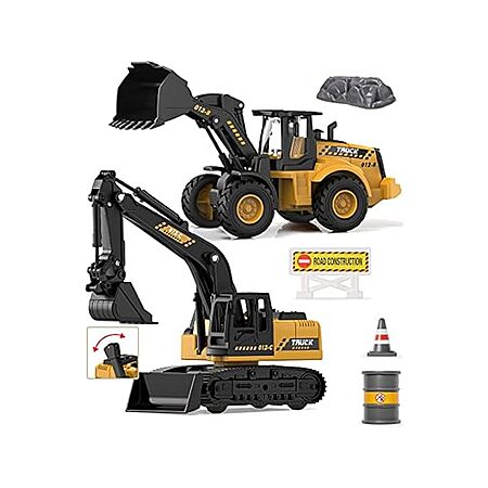 $15*:Geyiie Construction Excavator Toy at Woot!