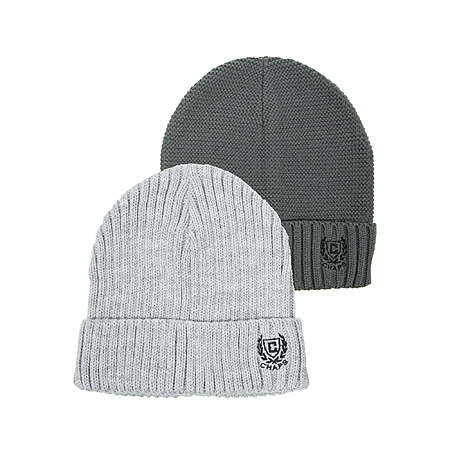 2-Pack Chaps Men's Logo Beanie Hats (3 Colors) $5.04 at Walmart.com