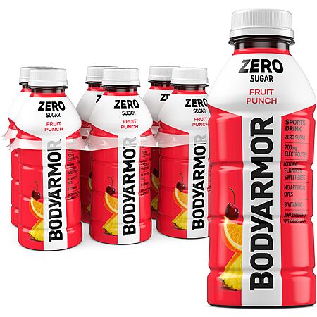 YMMV[S&S,AC]$4.18*:6-Pack 16 Fl Oz BODYARMOR ZERO Sugar Electrolyte Drink at Amazon