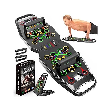$13.99*:25 in 1 Foldable Home Gym Portable Exercise Equipment Set at Woot!