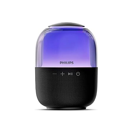 $11.25*:Philips S2108 Portable Bluetooth Speaker, 5W RMS, 7H Playtime, TWS, LED Lights, USB-C Charging, Compact & Punchy Bass at Woot!