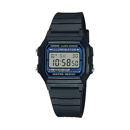 $18: Casio Men's Vintage F105W-1A Illuminator Water Resistant Sport Watch at Amazon