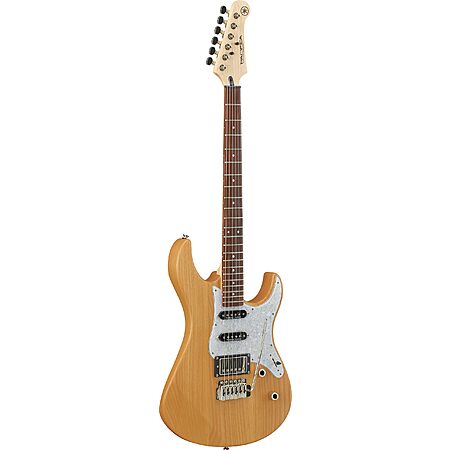 $649: Yamaha Pacifica PAC612VIIX Electric Guitar; Yellow Natural Stain at Amazon