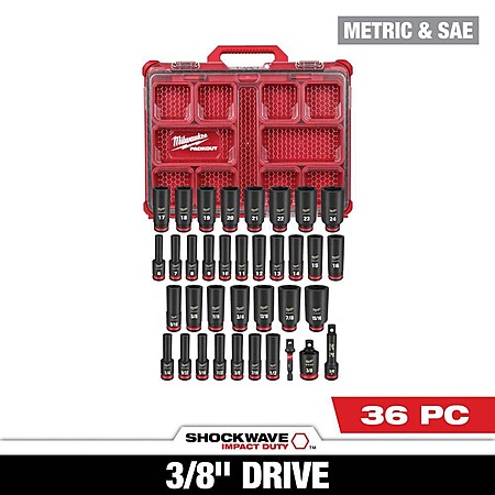 Huge Price Drop: Milwaukee Impact Socket Set!