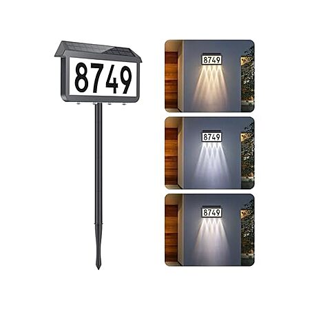 $18.99 for Brightever Solar Address Sign!