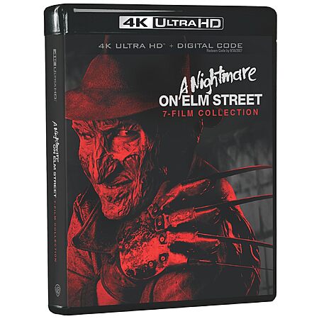 Nightmare on Elm Street, A: 7 Film Collection (4K Ultra HD + Digital) $65.99 + Free S&H w/ Prime or $35+