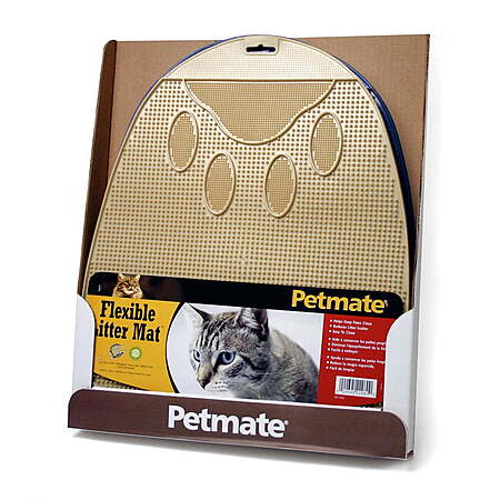 Petmate Waterproof Non-Slip Cat Litter Mat (17" x 14") $2.67 + Free S&H w/ Walmart+ or $35+