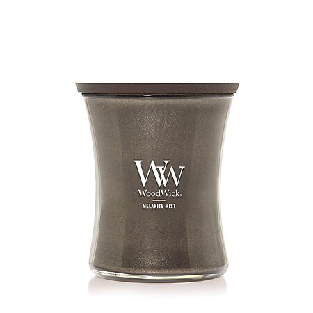 WoodWick Melanite Mist Scented Candle, Precious Metals Collection, 9.7oz