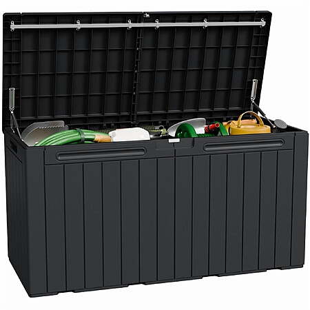 Homall 98 Gallon Deck Box with Lockable Lid(Black) $59.84 + Free S&H at Walmart