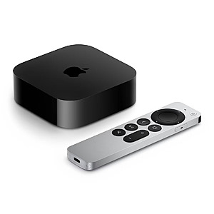 Apple TV 4K Wi‑Fi with 64GB storage Target $110