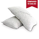 EnerPlex Memory Foam King Bed Pillow - 2 Pack Free ship to store Menards $24.99 After 11% rebate $28.08