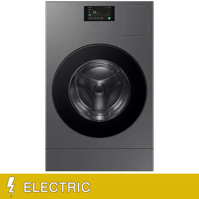 Samsung Bespoke AI Laundry Combo All-in-One 5.3 cu. ft. Ultra Capacity Washer and Ventless Heat Pump Dryer $1599.99 + free delivery from Costco.com