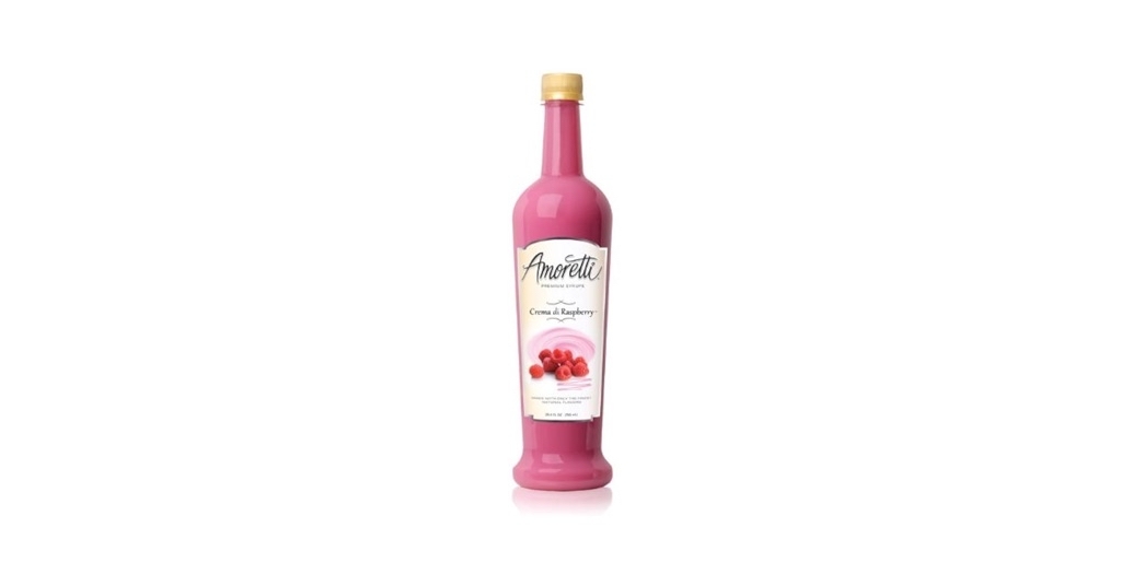 Amoretti Premium Syrup, Crema Di Raspberry, 25.4 Ounce (Pack of 12) - $45.83 at Amazon