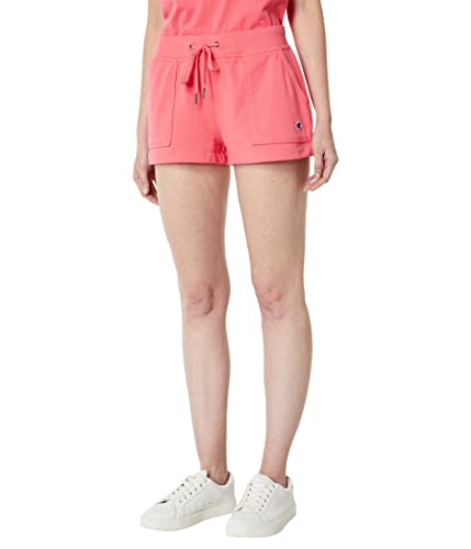 Champion Campus French Terry Graphic Shorts Pinky Peach 3 $12.41