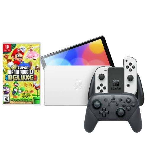 Nintendo Switch OLED w/ White Joy-Con + $75 Dell Gift Card $350 + Free  Shipping