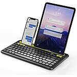Nulea Multi-Device Bluetooth Keyboard w/ Integrated Stand Cradle $15 + Free Shipping