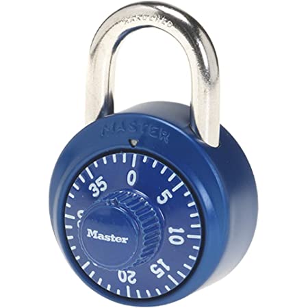 Master Lock 1530DCM Locker Lock Combination Padlock, 1 Pack $3.24