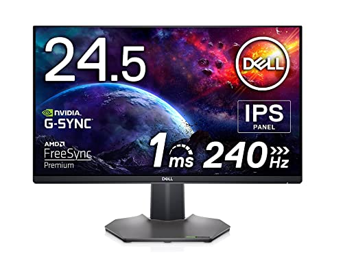 Dell 240Hz Gaming Monitor 24.5 Inch Full HD Monitor with IPS Technology, Antiglare Screen, Dark Metallic Grey - S2522HG $199.99