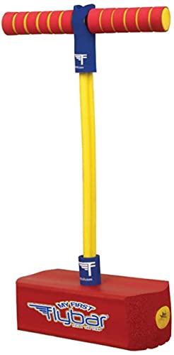 Flybar My First Foam Pogo Jumper for Kids Fun and Safe Pogo Stick for Toddlers, Durable Foam and Bungee Jumper for Ages 3 and up, Supports up to 250lbs (Red) $14.44