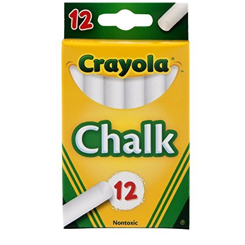 Crayola Fine, White Chalk, 12 count $0.99