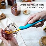 OTOTO Splatypus Jar Spatula for Scooping and Scraping - Unique Fun Cooking Kitchen Gadgets for Foodies - BPA-free &amp; 100% Food Safe - Crepe Spreader $7.99
