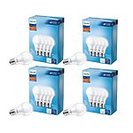 PHILIPS 75-Watt Equivalent A19 Non-Dimmable E26 LED Light Bulb Soft White 2700K 16-Pack $16.7 at Amazon