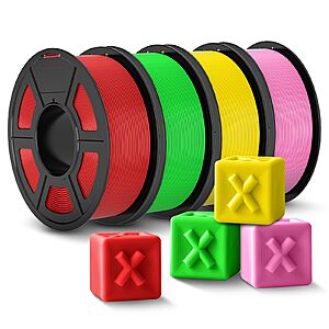 Prime Members: 4-pk 1.1kg JAYO 3D High Speed 1.75mm PLA Printer Filament (various) $40 + Free Shipping