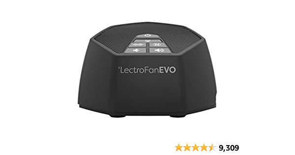 Limited-time deal: Adaptive Sound Technologies LectroFan Evo White Noise Sound Machine, Charcoal, 1 Count - $32.92