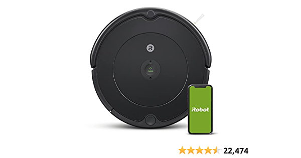 iRobot Roomba 692 Robot Vacuum-Wi-Fi Connectivity, Personalized Cleaning Recommendations, Works with Alexa, Good for Pet Hair, Carpets, Hard Floors, Self-Charging, Charco - $179.99