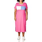 Tommy Hilfiger T-Shirt Short Sleeve Cotton Summer Dresses for Women, Rosette Midi, Small at Amazon Women’s Clothing store $19.93