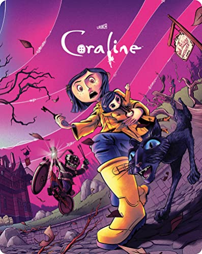 Coraline : Limited Edition Steelbook (4K UHD + Blu-ray) $19.99 Amazon & Best Buy