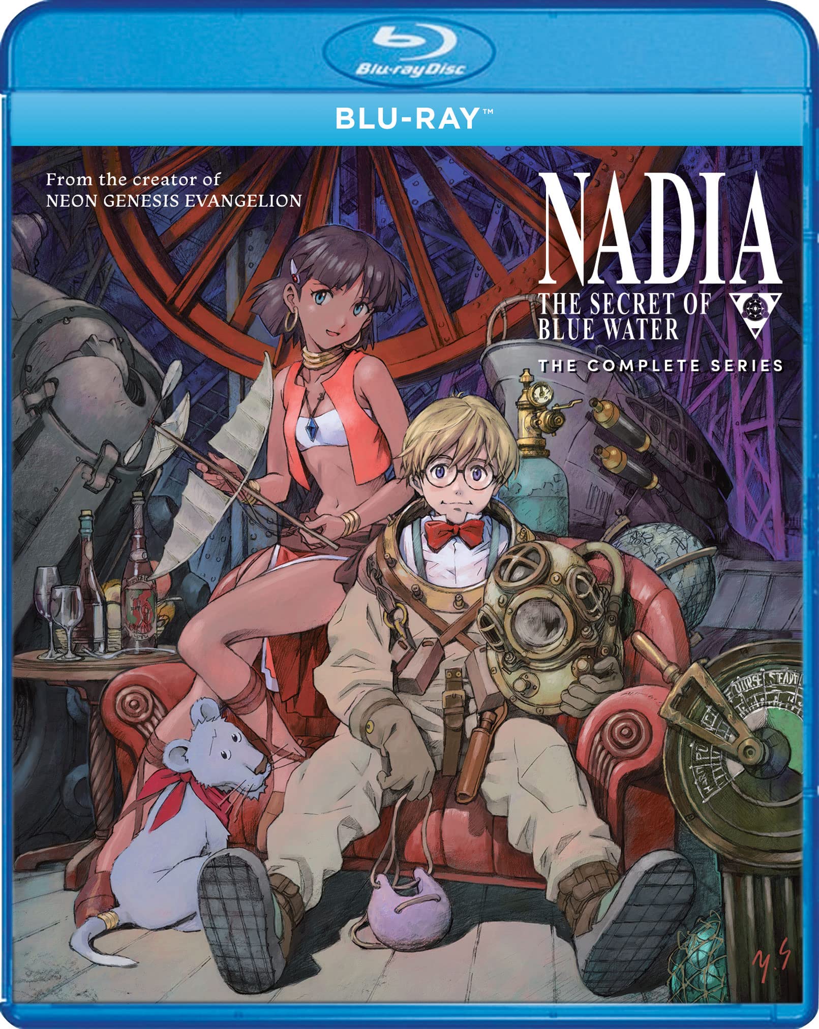 Prime Members: Nadia: The Secret of Blue Water - The Complete Series [Blu-ray] $31