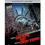 Escape From New York - Collector's Edition (4K UHD + Blu-ray) $22