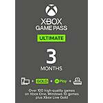 3-Month Xbox Game Pass Ultimate Subscription (Digital Delivery) $22.90