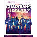 Guardians of the Galaxy Vol. 3 (4K UHD + Blu-ray + Digital) $25