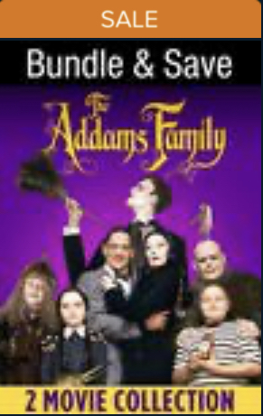 The Addams Family Movie Bundle for $9.99