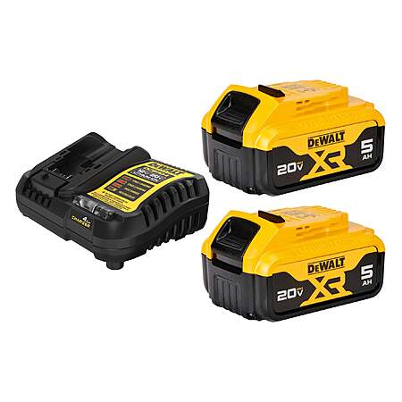 DeWalt DCB205-2C 20V MAX* 5AH battery kit $105