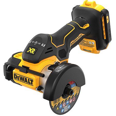 DEWALT DCS438B Cut-Off Tool 20V MAX Brushless Motor 20000 RPM 3 in Wheel Diameter Cordless $99