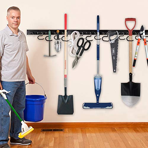 Twinkle Star Heavy Duty Tool Hanger (with 16 Hooks 4 Rails) - with coupon $15.46