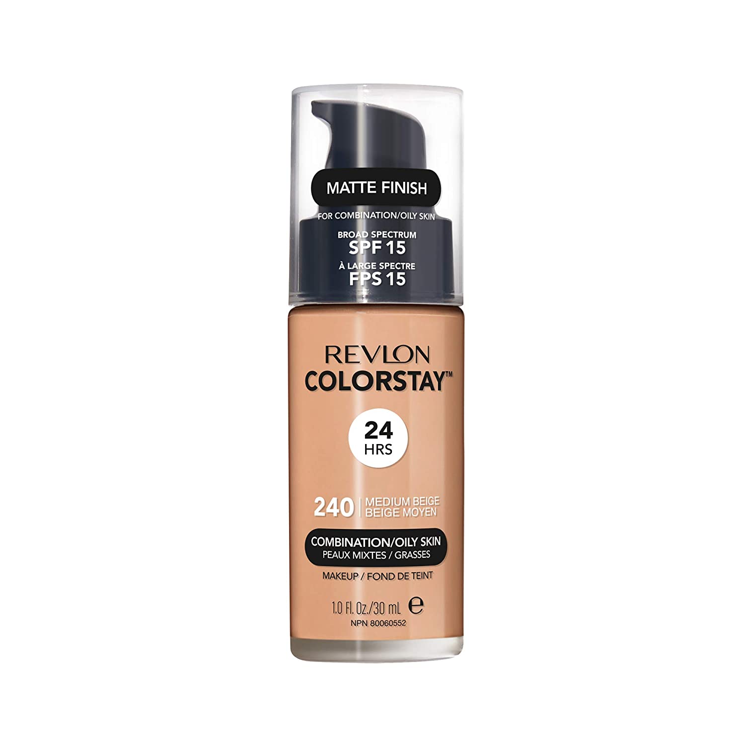Revlon ColorStay Liquid Foundation Makeup for Combination/Oily Skin SPF 15, Longwear Medium-Full Coverage with Matte Finish $8.01