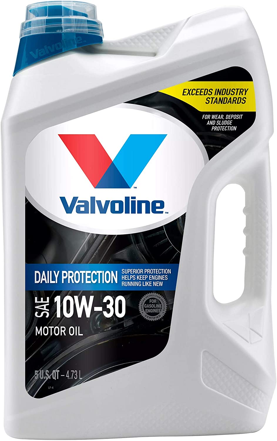 Valvoline Daily Protection SAE 10W-30 Synthetic Blend Motor Oil 5 QT $17.89