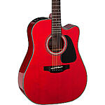 Takamine G Series GD30CE Dreadnought Cutaway Acoustic-Electric Guitar Wine Red $429.99