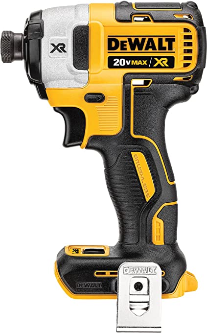 DEWALT 20V MAX XR Impact Driver, Brushless, 3-Speed, 1/4-Inch, Tool Only (DCF887B) $99.97