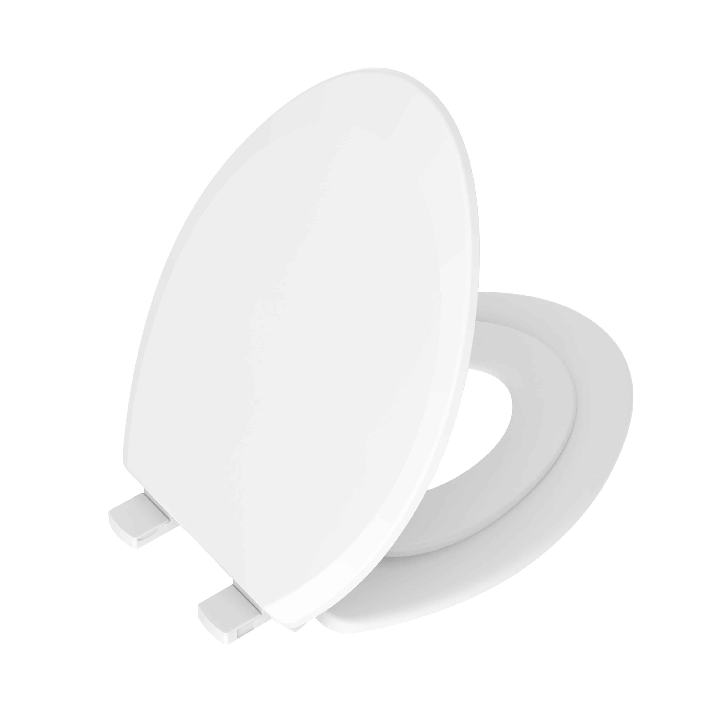Mainstays Plastic Elongated 2-in-1 Potty Training Toilet Seat in Daisy White - Walmart.com $15.47