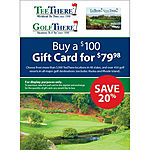 Teethere.com $100 golfing gift card for only $39.91