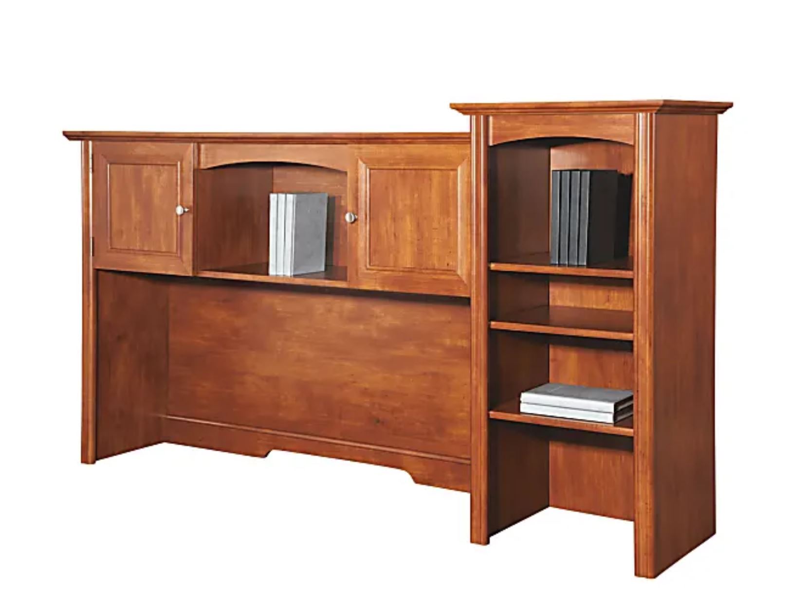 Office Depot: Realspace® Broadstreet 65"W Hutch For U-Shaped Desk (Maple) + Free French Press $61.93