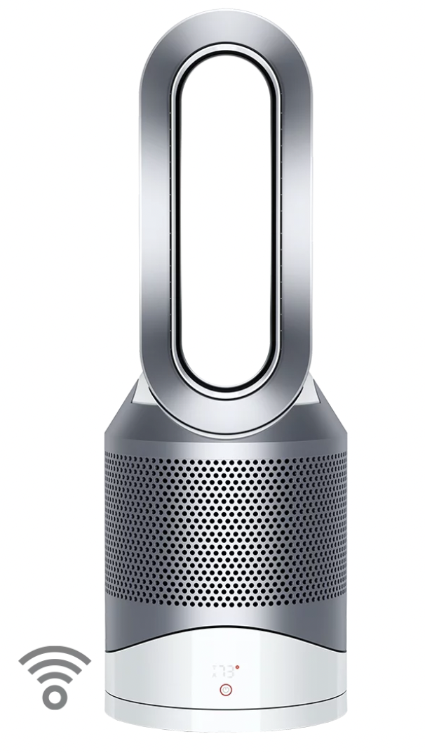 Dyson HP02 Pure Hot+Cool Link Connected Air Purifier, Heater & Fan | White/Silver | DYSON Refurbished $299.98